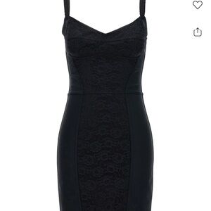 Dolce & Gabbana Black Lace Mini Dress